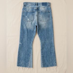 Zara Light Blue Flare Jeans